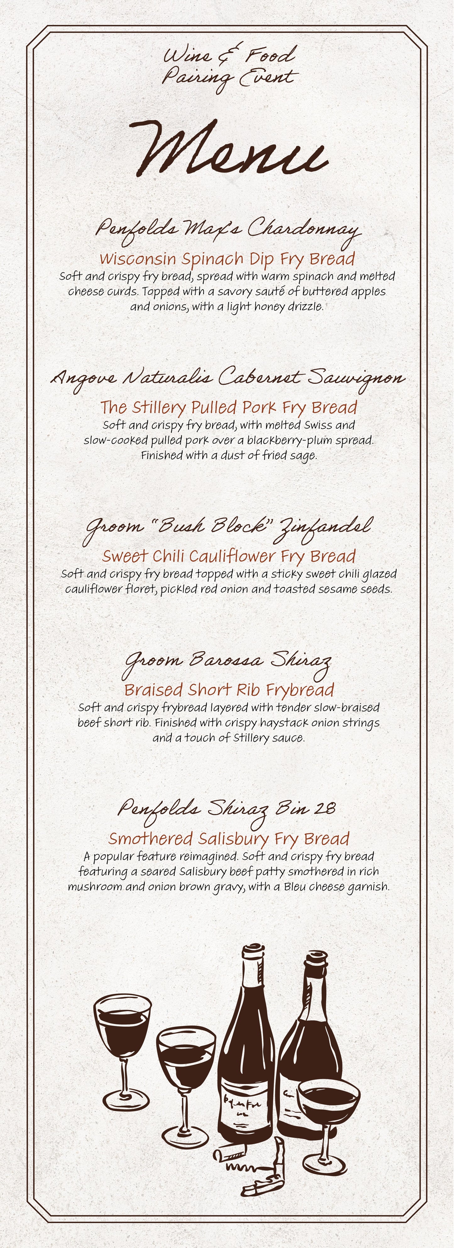 Wine & Food Pairing Event