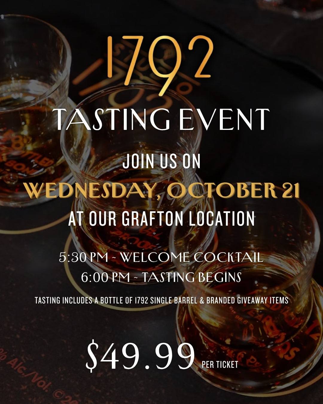 1792 Tasting