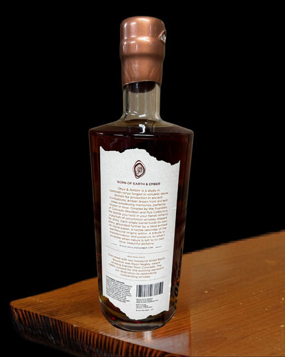 Onyx & Amber American Straight Bourbon Whiskey