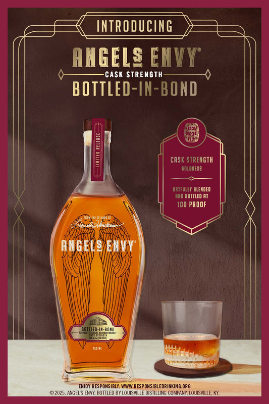 Pre-Order: Angel's Envy Bottled-In-Bond ~ Cask Strength