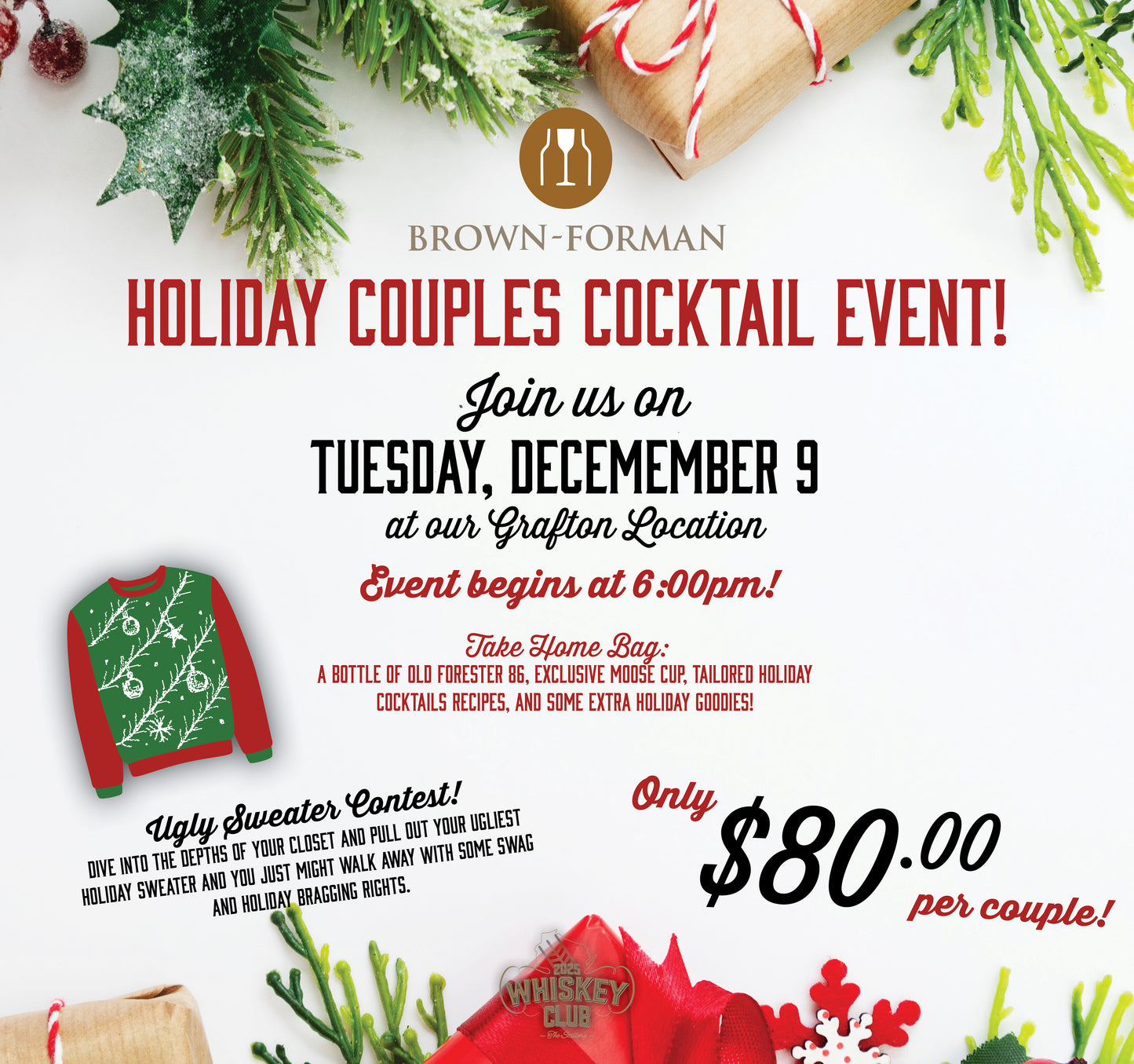 A Very Old Forester Couples Cocktail Event!