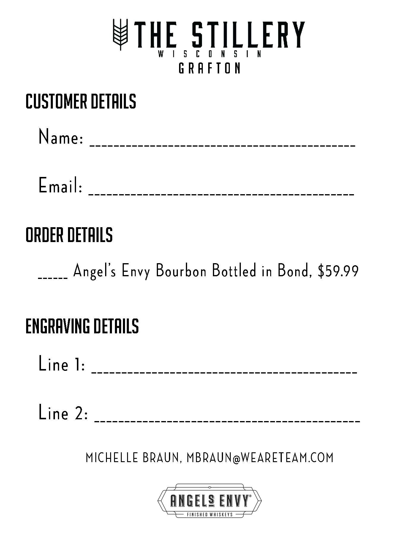 Pre-Order: Angel's Envy Bottled-In-Bond ~ Cask Strength
