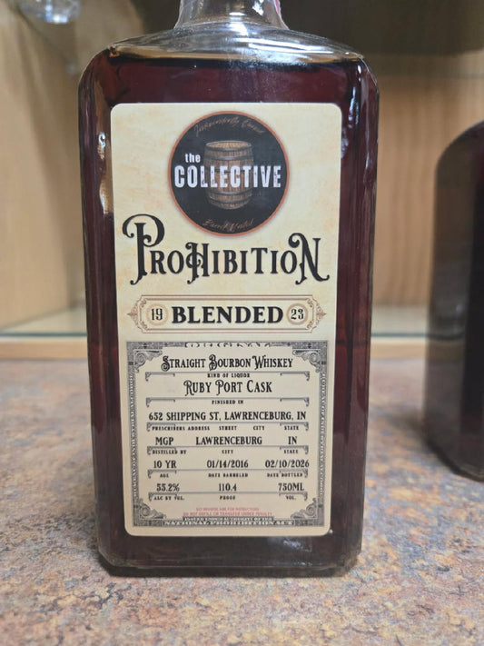 The Collective Barrel Pick: Art of Spirits - Prohibition Ruby Port Cask